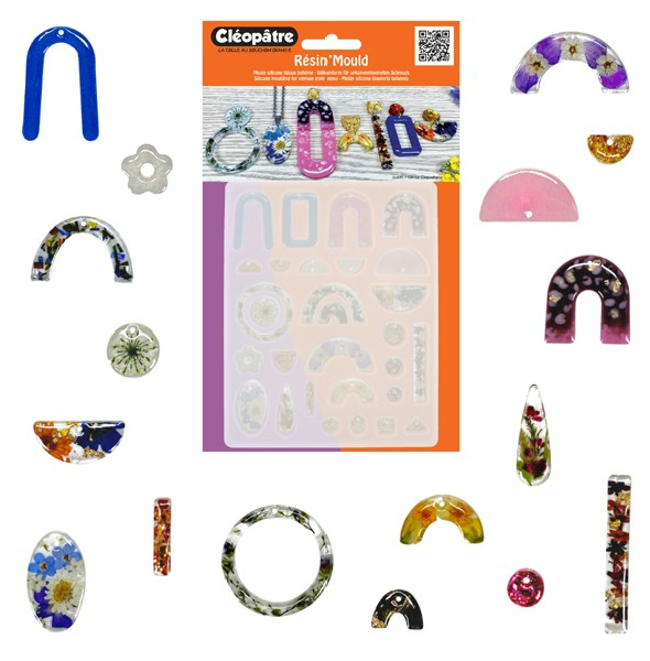 Silicone casting mould - Bohème